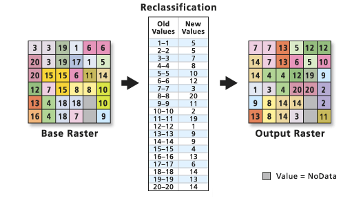 Función de reclasificación